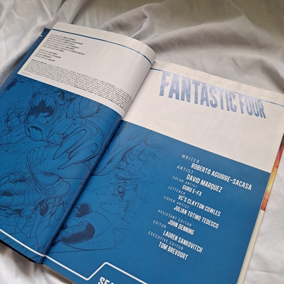 Fantastic Four: Season One Book by Roberto Aguirre-Sacasa Marvel Hard Cover - Picture 8 of 13